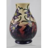 A Moorcroft Pasque pattern vase.