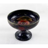 A Moorcroft 'Pomegranate' pattern pedestal bowl,