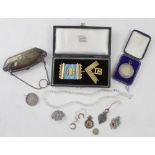 A set of Masonic medals for Leyland Lodge,