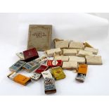 A quantity of cigarette cards to include a Will's Picture Card Album, railway engines,