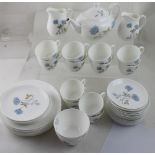 A Wedgwood 'Ice Rose' pattern part dinner service.