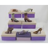 A collection of 'Just the Right Shoe' shoes and handbags, all in original boxes (15).