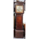 A 19th century oak-cased longcase clock by W Batty & Sons Ltd of Manchester,