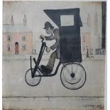 LAURENCE STEPHEN LOWRY (1887-1976); a signed print, 'The Contraption',