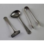 A cased set of six silver plated teaspoons with stylised rose-form finials,