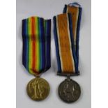 WWI British War and Victory Medals to 201155 PTE.J. Collinson L.N.LAN.