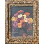 JOHN EDMUND MACE (1889-1952); oil on panel, still life of flowers in a vase, signed, inscribed on