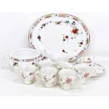 A Noritake Ireland 'Nanking' pattern dinner service to include cups and saucers, tureens, etc.