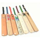 A good collection of thirteen signed cricket bats, comprising Northants NatWest winners 92, Notts