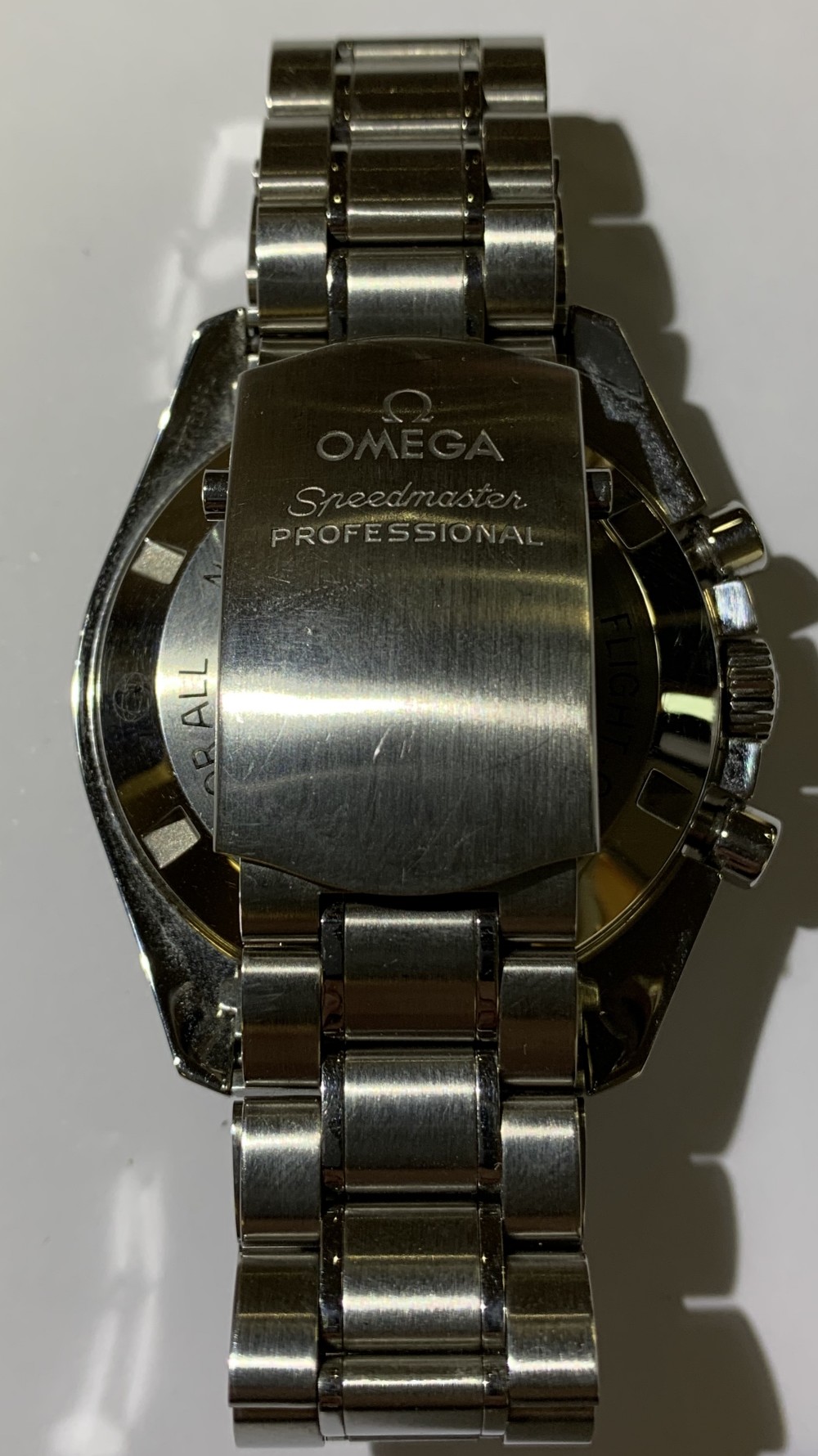 OMEGA; a gentleman's automatic Speedmaster Professional 'Moon' wristwatch, the circular dial set - Image 4 of 7