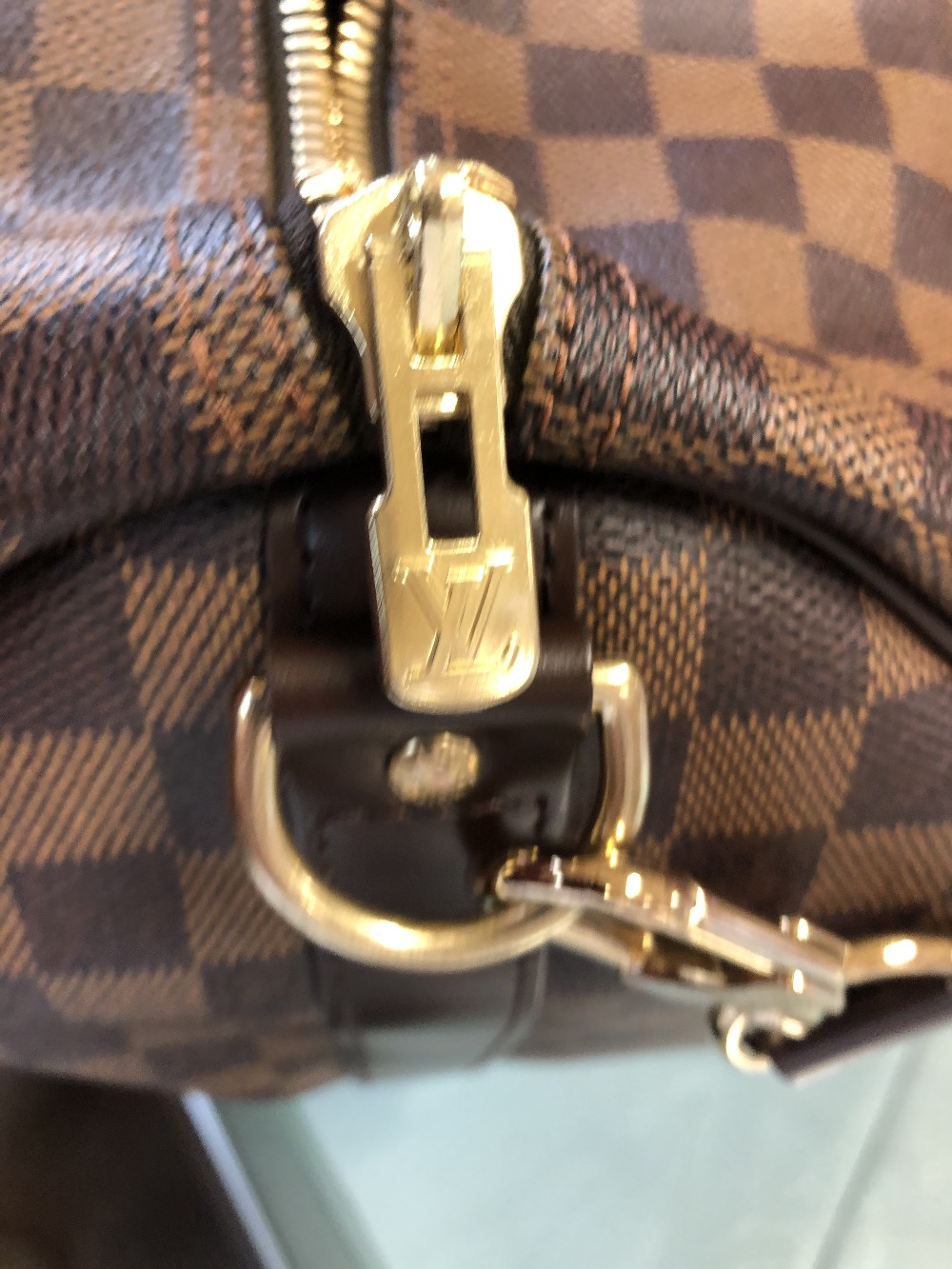 LOUIS VUITTON; a Keepall Bandouliere 55 Monogram macassar Boston bag, with brown leather straps - Image 4 of 9
