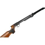 BSA; an under-lever tap loading .177 air rifle with stamped manufacturer's marks, number S69078,