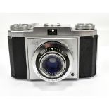 ZEISS; a Contina camera, with Novar Anastigmat 1:3,5 F=45mm lens, cased.