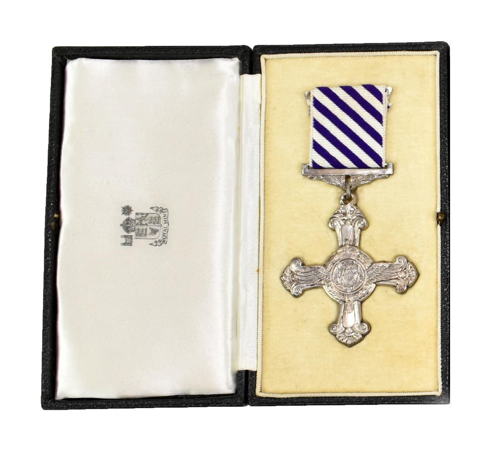 The Distinguished Flying Cross and exceptional archive of Flying Officer Frank Layton of Bingley, - Image 2 of 2