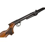 BSA; an 'Improved Model 13' under-lever tap loading air rifle, number S4373, with walnut stock.