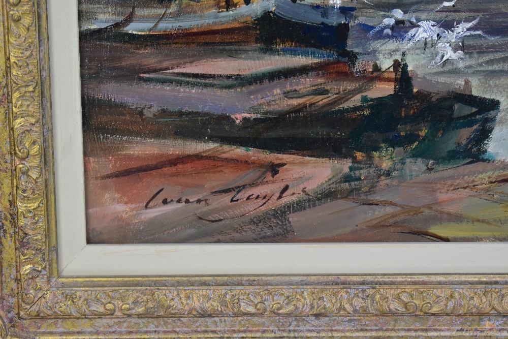 IVAN TAYLOR (born 1946); oil on board, 'Tower Bridge, London', signed lower left, 39 x 59cm, framed. - Bild 2 aus 4