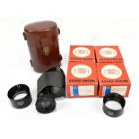 ZEISS; a cased monocular with four monocular Dioptor filters; 1, 2, 3 and 8DPTR (all boxed), with