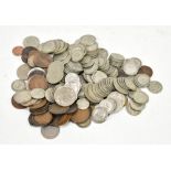 A group of British predominantly late 19th/early 20th century mixed denomination coinage with a