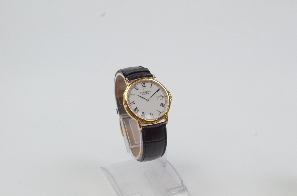 TISSOT; a lady's two tone stainless steel bracelet watch, the mother of pearl effect dial set with - Image 3 of 4