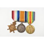 A WWI War and Victory Medal duo awarded to 31618 Pte. F. Sykes Cheshire Regiment and a 1914-15