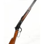 WINCHESTER; a deactivated .44-40 (W.C.F) 'Model 1892' lever-action carbine, number 4621, the