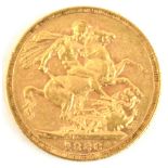 A Victorian Jubilee Head full sovereign, 1888.