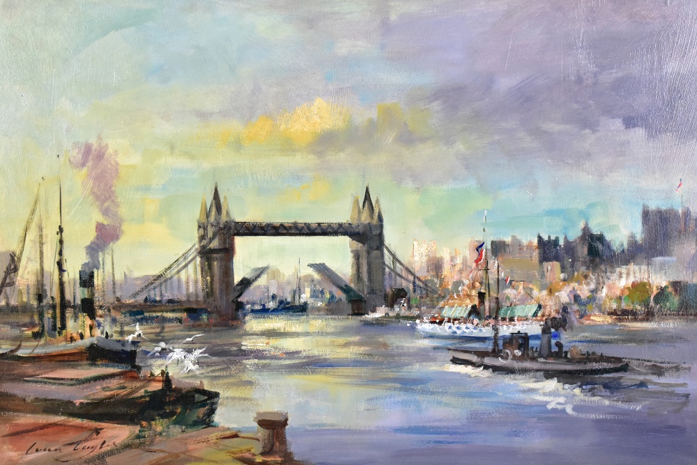 IVAN TAYLOR (born 1946); oil on board, 'Tower Bridge, London', signed lower left, 39 x 59cm, framed.
