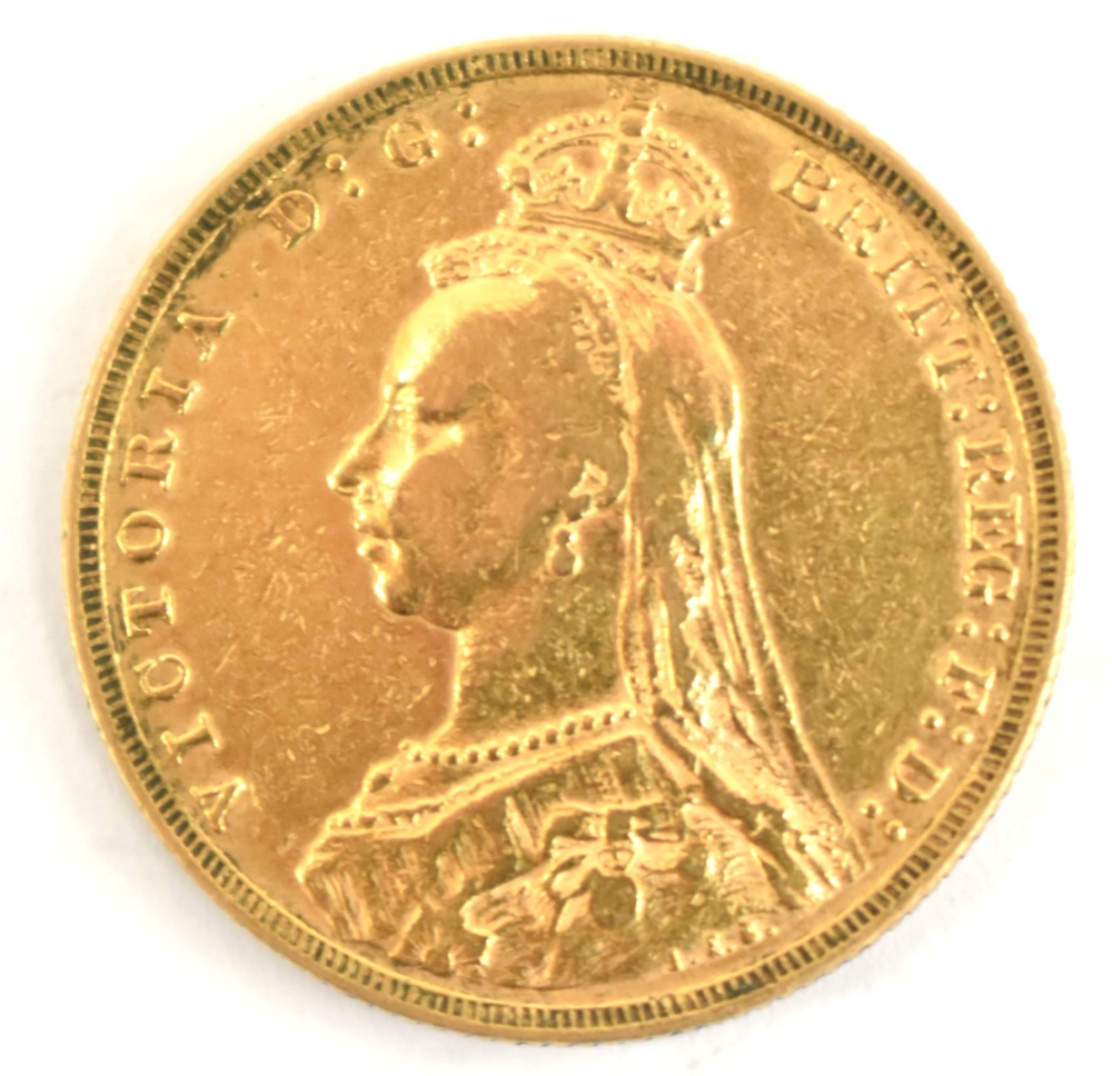 A Victorian Jubilee Head full sovereign, 1892. - Image 2 of 2