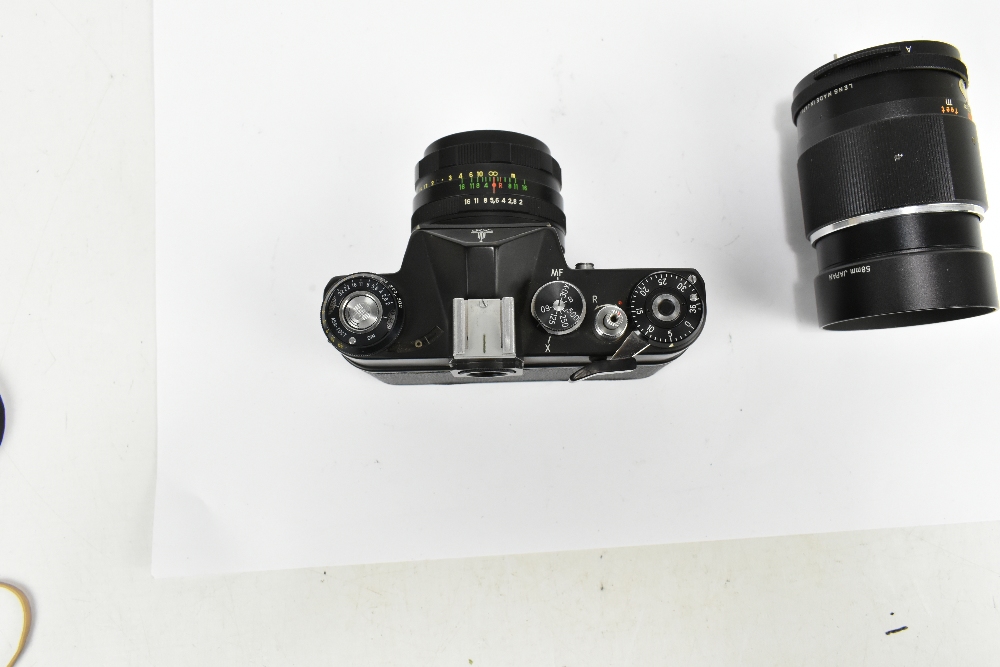 ZENIT; an EM black body camera made for the 1980 Olympic Games, with Helios-44m 2/58 lens, also a - Image 3 of 5