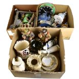 A large quantity of assorted ceramics and glass, including Masons ironstone, Shelley 'Harmony',