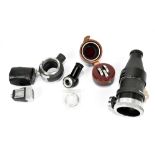 ZEISS; a monocular attachment no.563/012-5520/6-1251, a Teleskop 1.7+ adapter in case with close