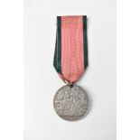 A Turkish Crimea Medal 1855, Sardinian issue, with later private naming to Henry Wales 1st Royal