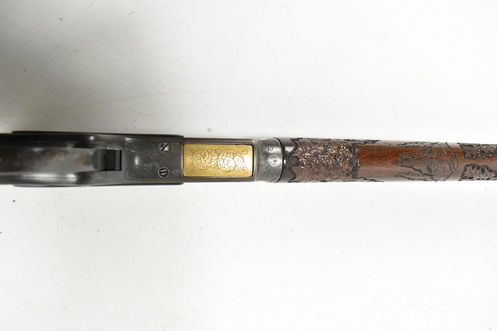 WINCHESTER; a deactivated .32 (W.C.F) 'Model 1873' lever-action rifle, number 25059B, the 'Third - Image 6 of 6