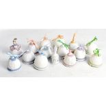LLADRO; fifteen assorted bells to includes 'Sounds of Spring', 'Winter Bell', 'Christmas Bell', each