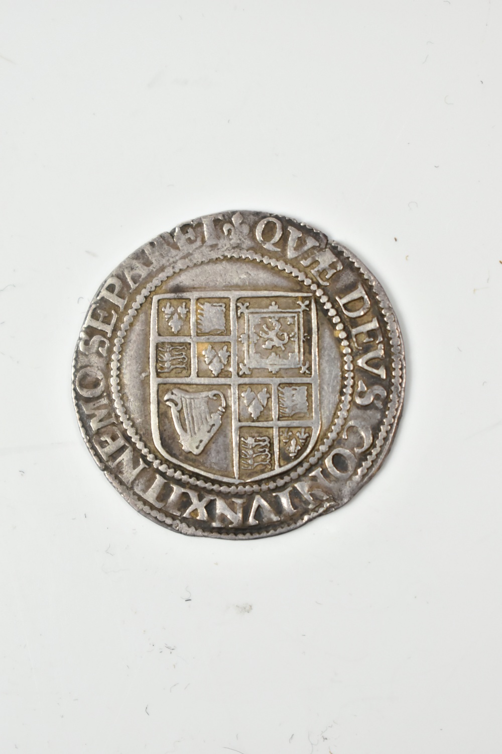 A James I (reigned 1566-1625) shilling, diameter 30mm, approx 6.0g.Additional InformationPlease - Image 2 of 2