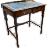 An Edwardian writing table.