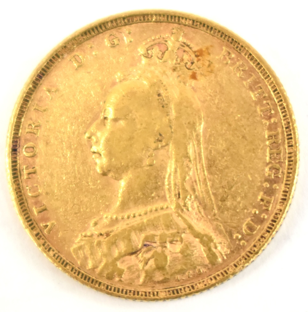 A Victorian Jubilee Head full sovereign, 1888. - Image 2 of 2