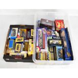 A mixed group of boxed model cars and vehicles with Matchbox Y-2, Y-3, Y-13 and Y-16 examples,