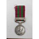 An India Medal 1895-1902 awarded to 837 Sowah Jateh Shere Q.O. Corps of Guides, with clasp inscribed