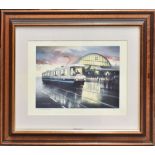 E. ANTHONY ORME; a pair of pencil signed limited edition prints, to include Manchester Central,