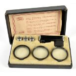 ZEISS; a contameter for Super Ikonta 6x6cm (2.25" x 2.25"), no.1338, also W.19129, boxed with
