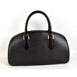 LOUIS VUITTON; an Epi leather Jasmine handbag with gold-tone hardware, serial number TH0053, 32 x 19