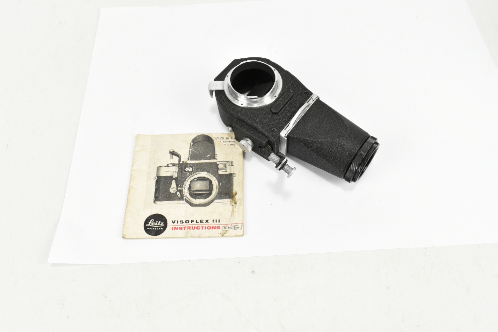 LEITZ; a Leica Visoflex III for Leica M1, M2 and M3, with instruction booklet. - Image 2 of 3