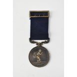 A Royal Humane Society Medal, bronze, awarded to Thomas Robertson 4th July 1875; Thomas Robertson