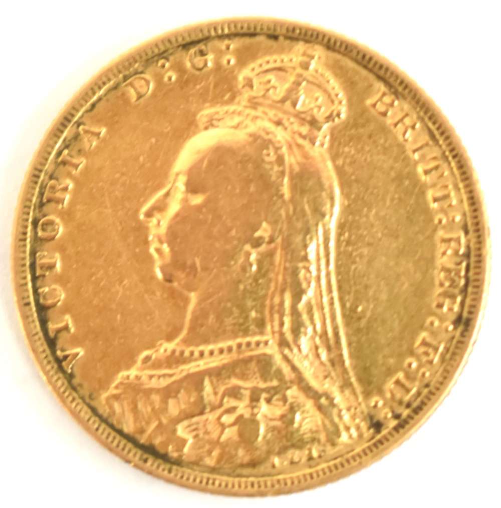 A Victorian Jubilee Head full sovereign, 1889. - Image 2 of 2