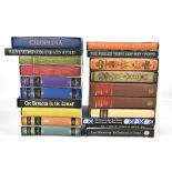 FOLIO SOCIETY; a mixed group including 'Castle Richmond' and 'The Claverings' by Anthony