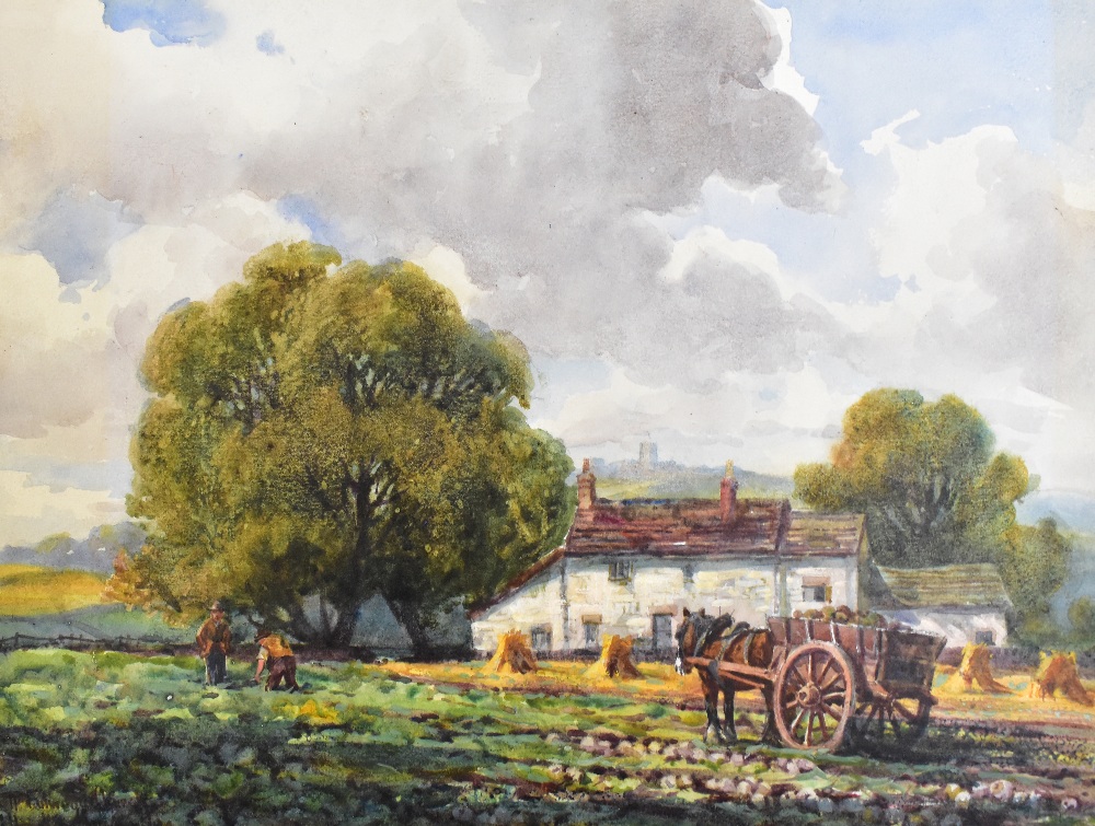 GEORGE HAMILTON CONSTANTINE (1878-1967); watercolour, 'Fullwood', signed and titled, also