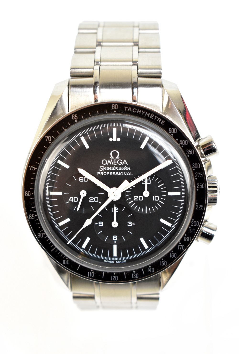 OMEGA; a gentleman's automatic Speedmaster Professional 'Moon' wristwatch, the circular dial set