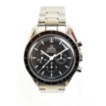 OMEGA; a gentleman's automatic Speedmaster Professional 'Moon' wristwatch, the circular dial set