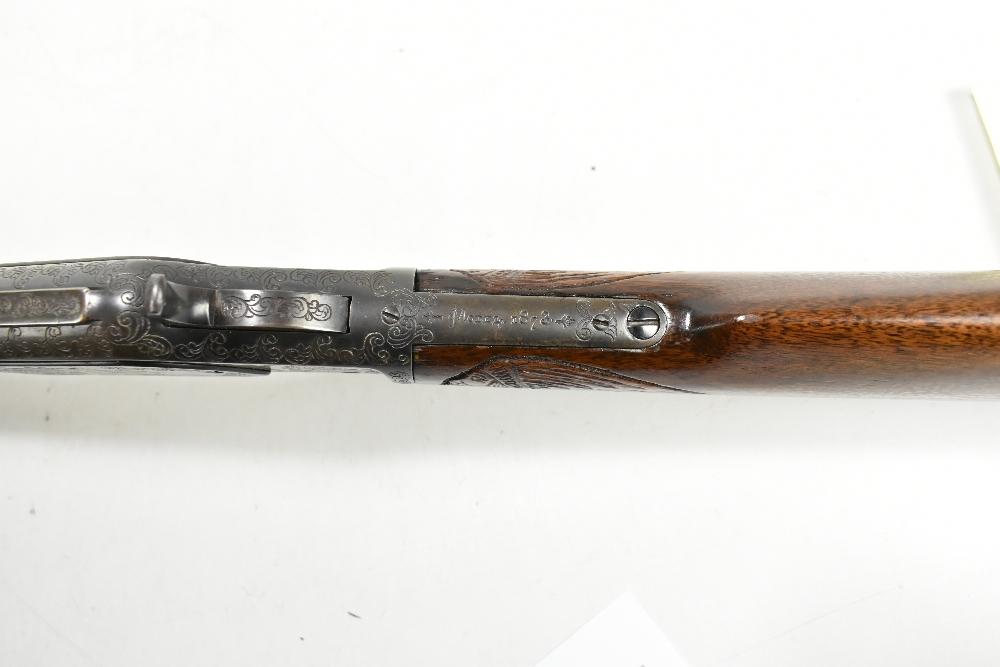WINCHESTER; a deactivated .32 (W.C.F) 'Model 1873' lever-action rifle, number 25059B, the 'Third - Image 5 of 6
